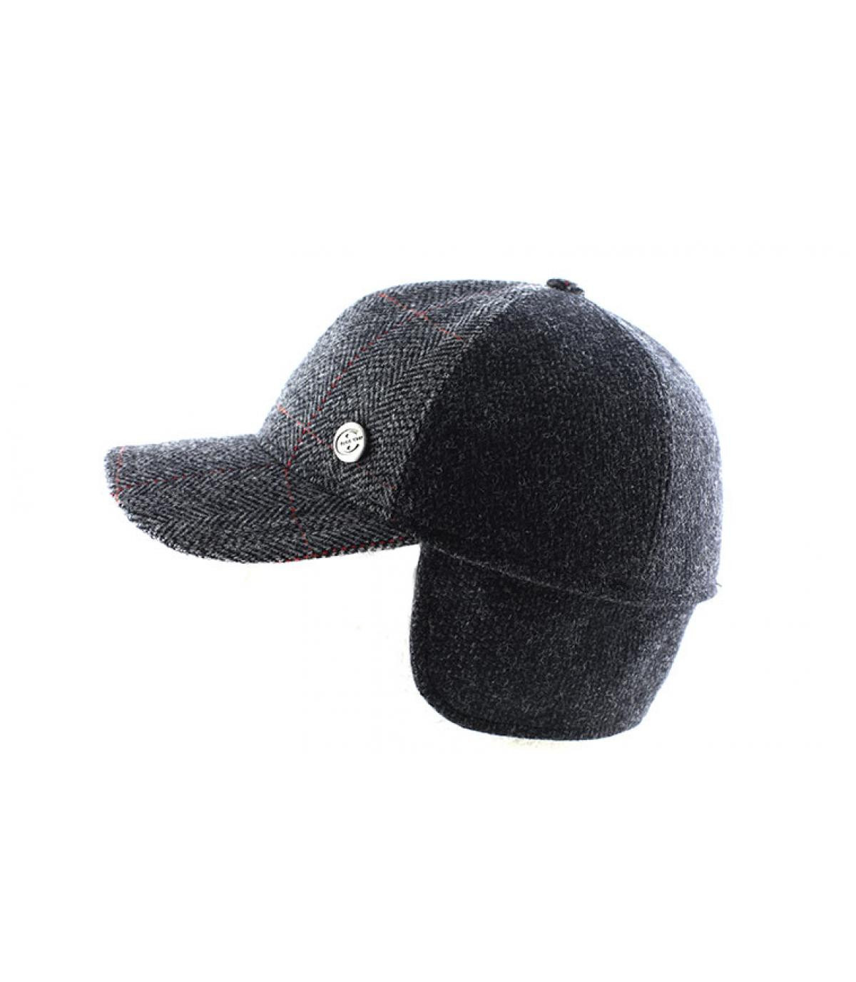 gorra de béisbol con orejera